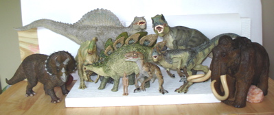 Papo Dinosaur Toys Tyannosaurus Rex Allosaurus