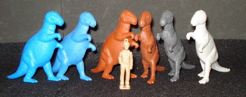 MPC Allosaurus Dinosaur Toys